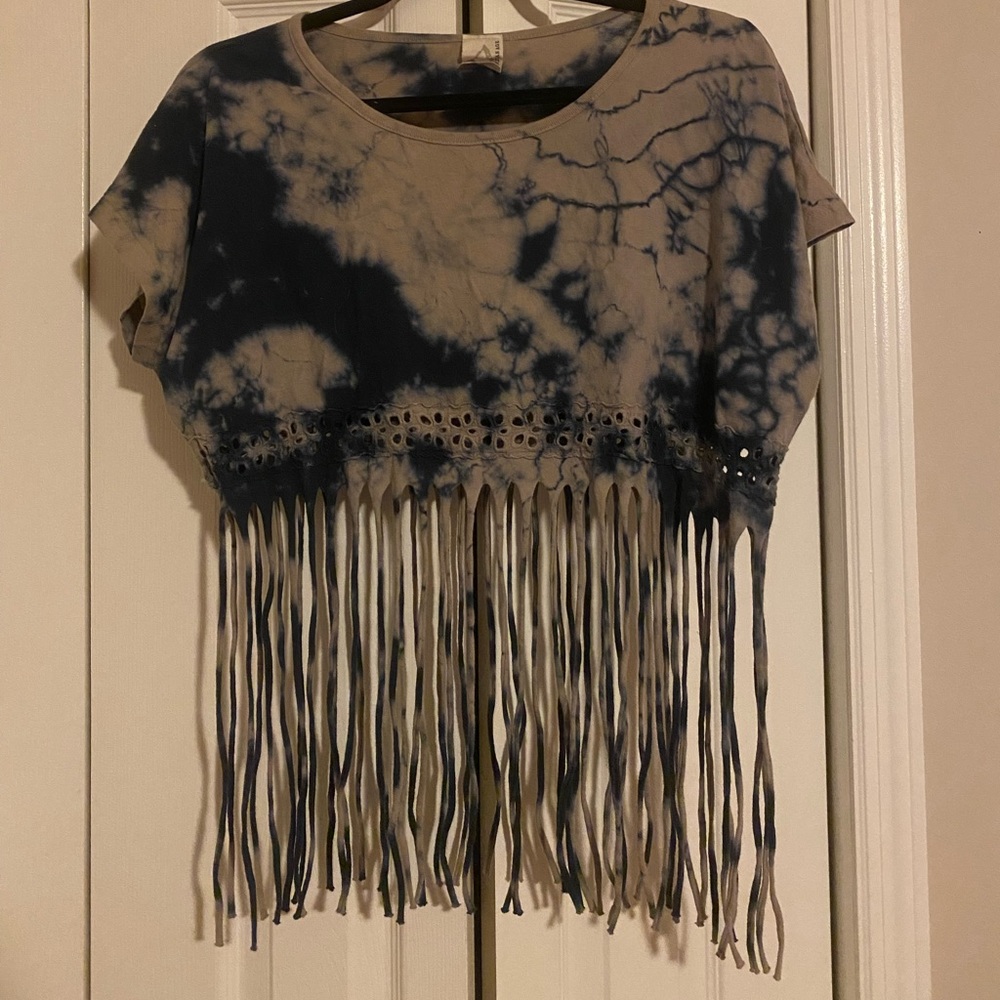 Crop top with fringe🇺🇸